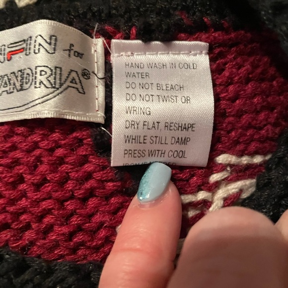 Enfin for Alexandria, Cotton Knit Sweater, Size S - Picture 5 of 5